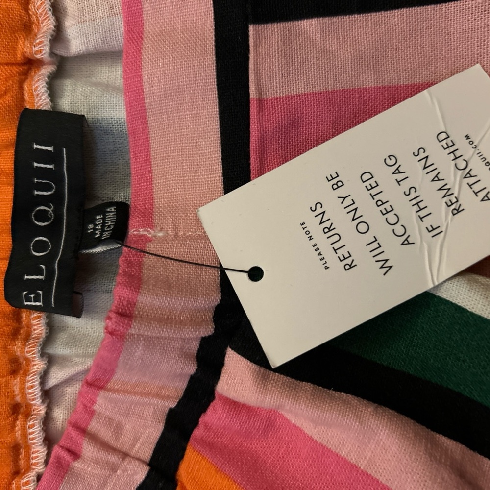 Eloquii MultiColored Two-Piece Set - Picture 7 of 10
